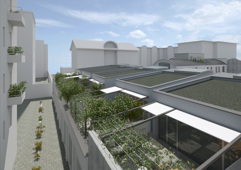 MILANO
Via Farini 57
(Q.re Isola)
Complesso residenziale per la nuova costruzione e completa ristrutturazione di due fabbricati per un totale di 25 unità (appartamenti, loft e ville), oltre box interrati.